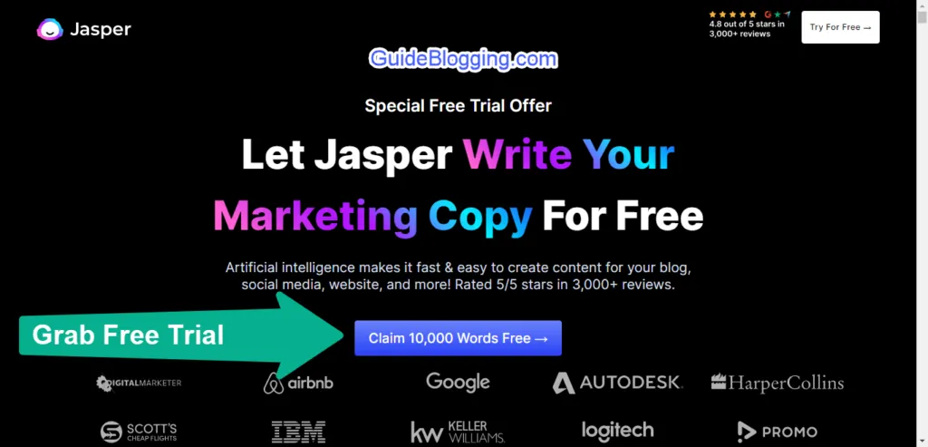 jasper-ai-free-trial