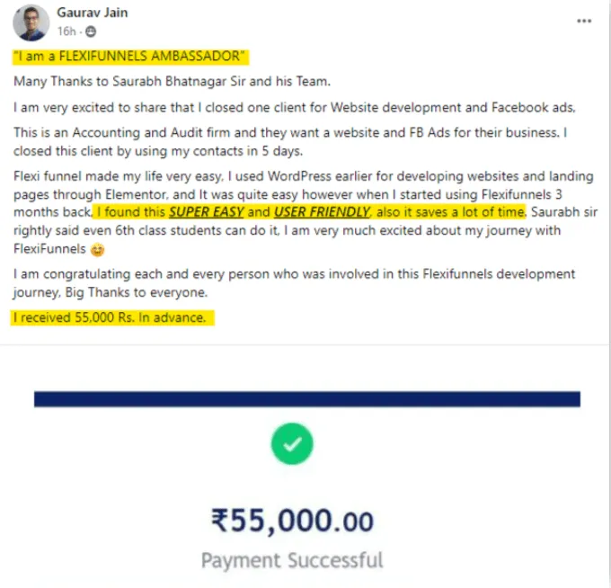 FlexiFunnels Review (funnel builder) - User Testimonials & Results