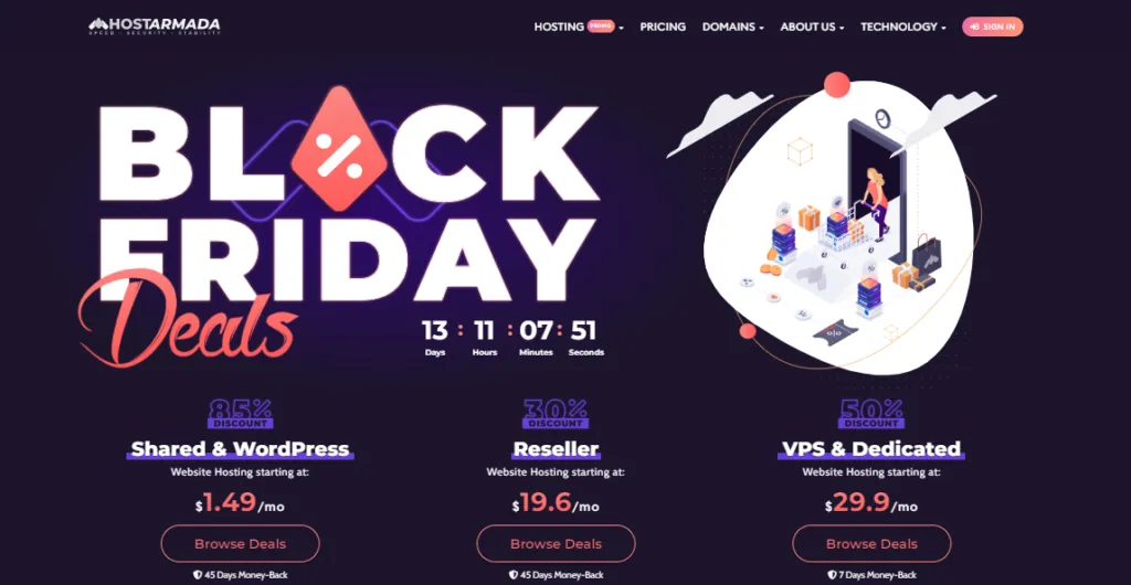 HostArmada Black Friday Deals