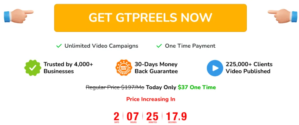GPTReels OTO