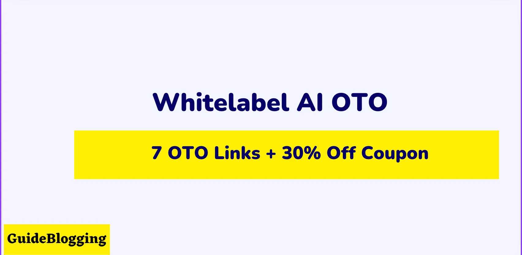 Whitelabel AI OTO
