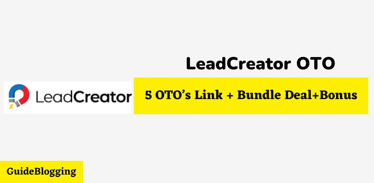 LeadCreator Bundle Deal