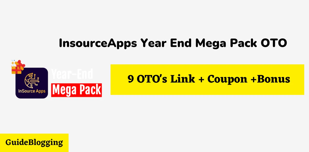 InsourceApps Year End Mega Pack OTO