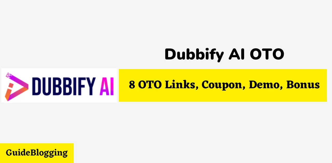 Dubbify AI OTO