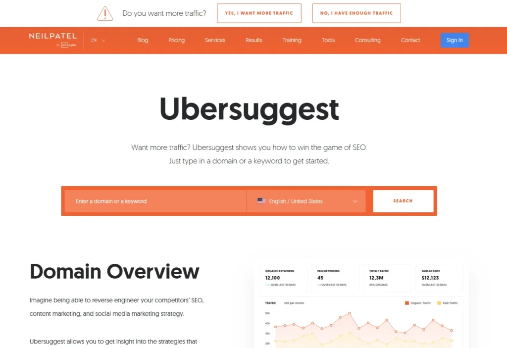 ubersugges seo tool