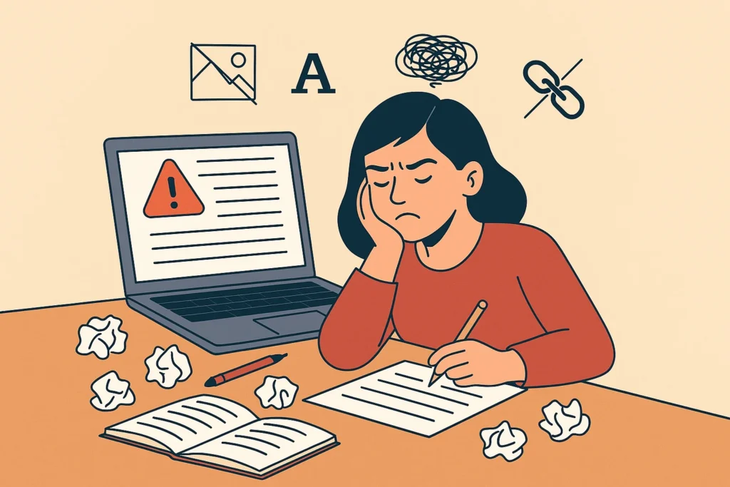 Common Mistakes to Avoid in Blog Writing