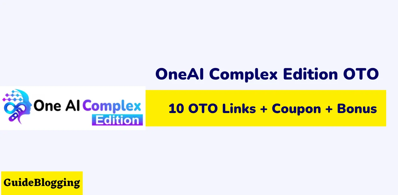 OneAI Complex Edition OTO