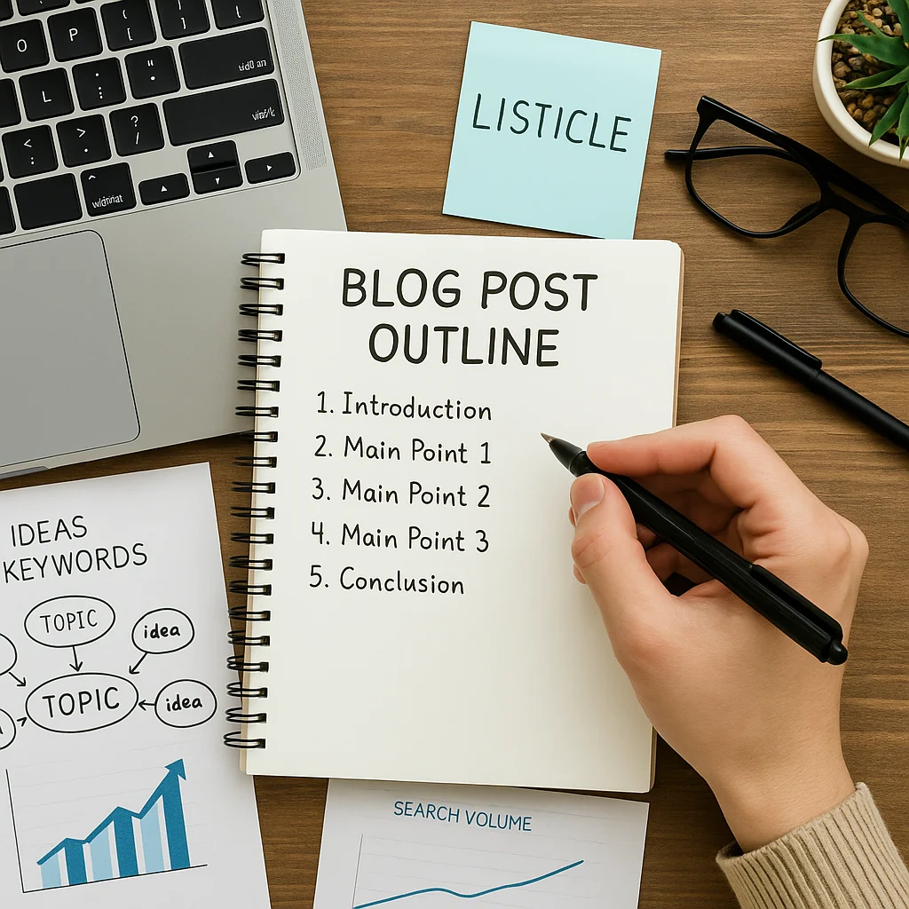 Plan Your Blog Post Like a Professional Writer