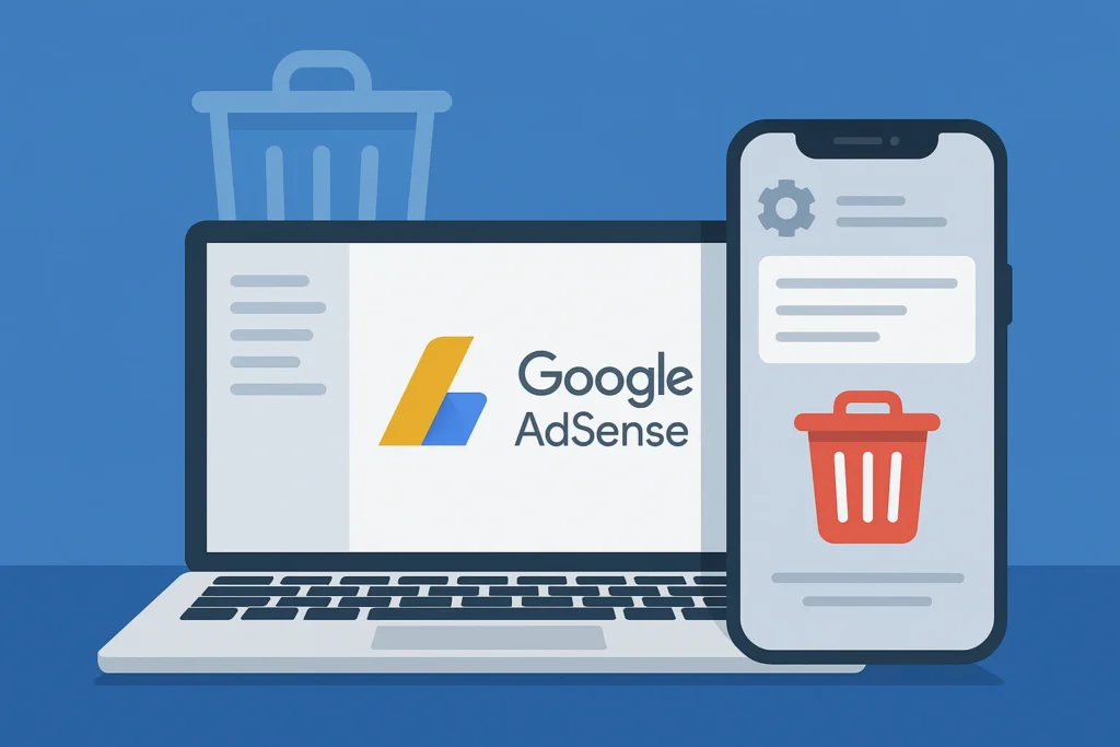 Step-by-Step: How to Delete AdSense Account (Desktop & Mobile)