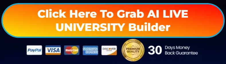 AI Live University Builder review