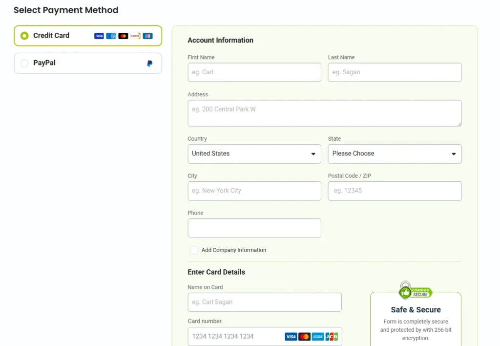 step3 to Grab HostPapa Black Friday 2025 Deal