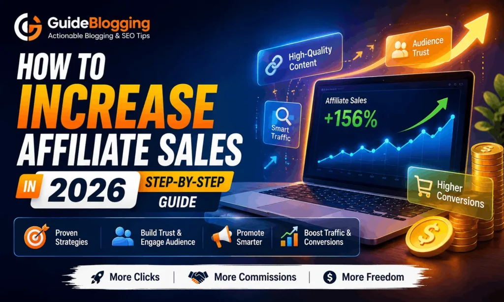 How to increase affiliate sales