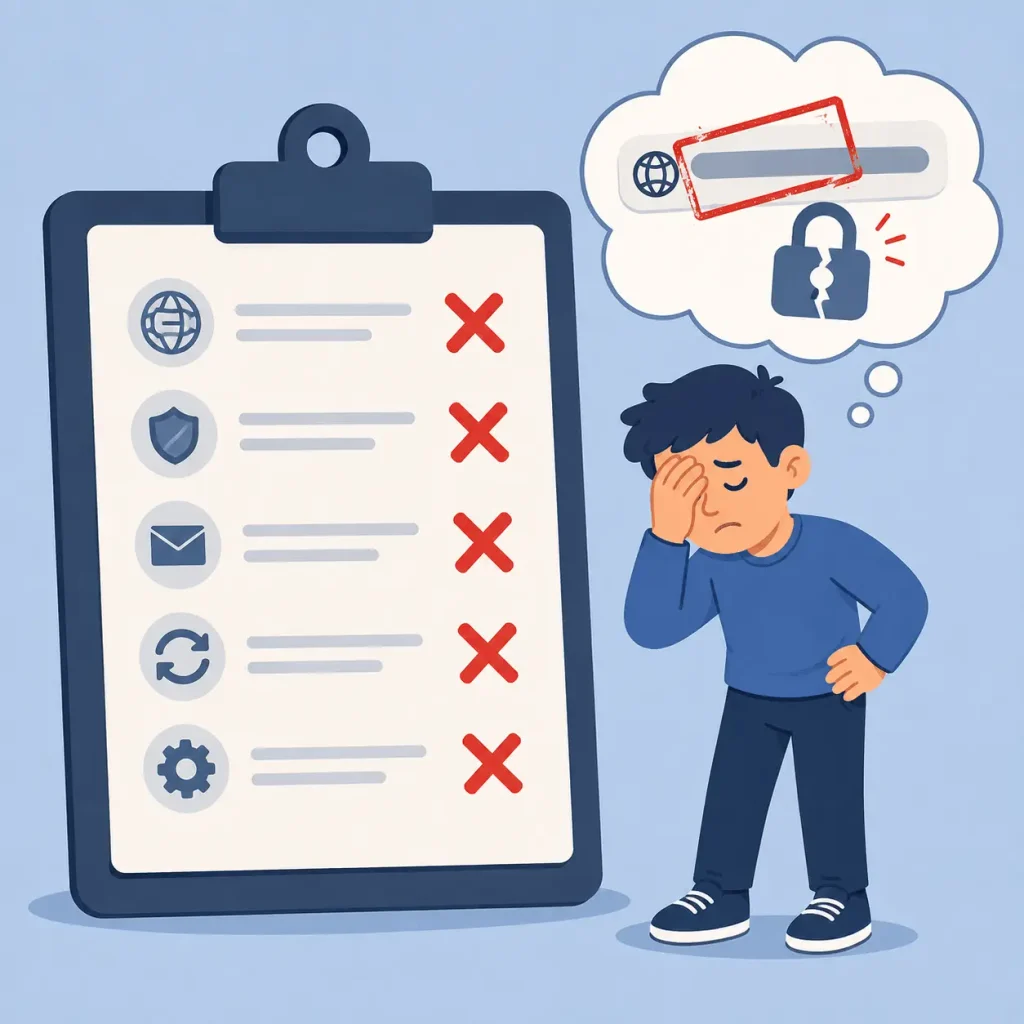 Most Common Mistakes People Make After Buying a Domain