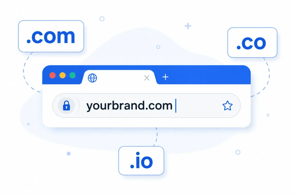 Pick and Register Your Domain Name