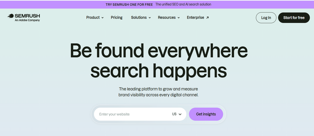 Semrush Best for Full-Suite Keyword Research