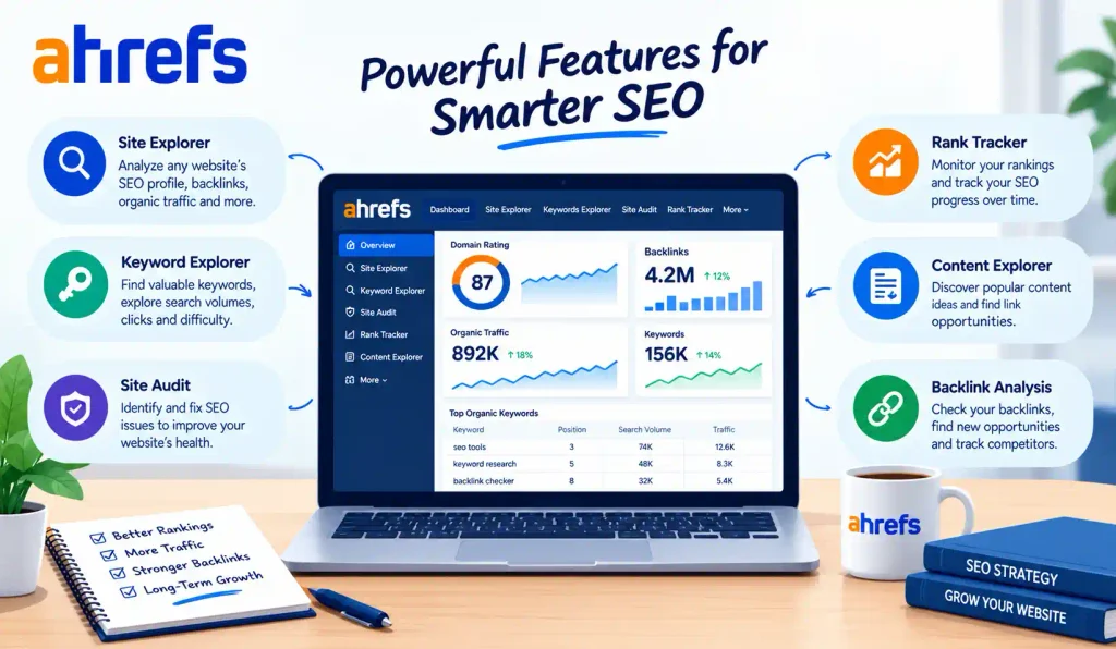 Ahrefs Key Features
