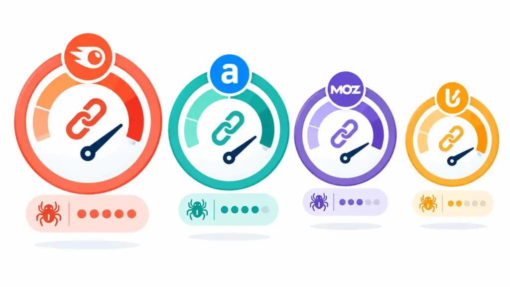 Ahrefs vs Semrush vs Ubersuggest vs Moz: Backlink Analysis Comparison