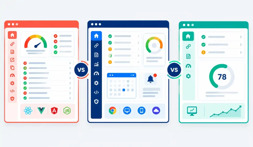 Ahrefs vs Semrush vs Ubersuggest: Technical SEO and Site Audit Comparison