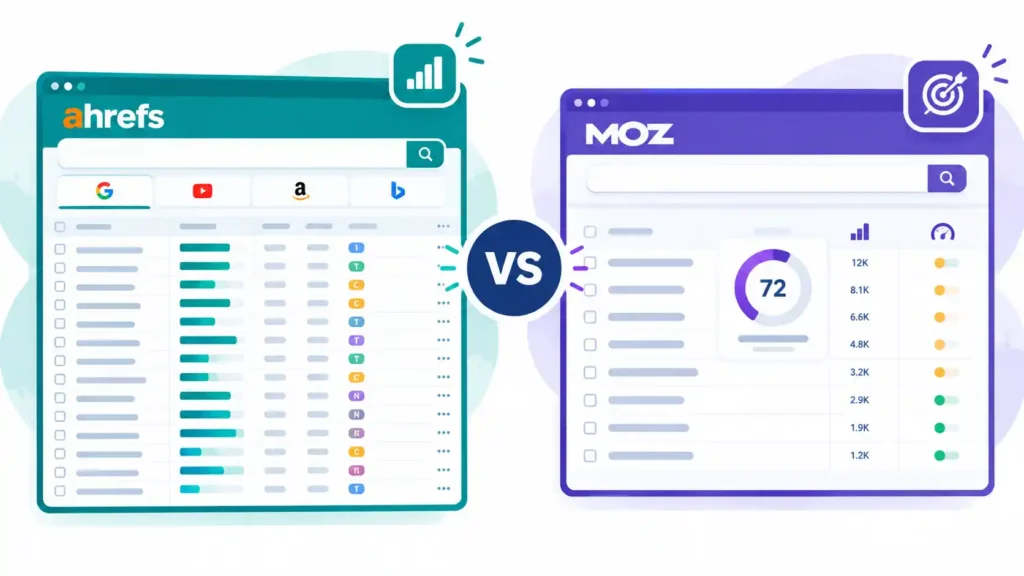 Ahrefs vs Moz: Keyword Research Comparison