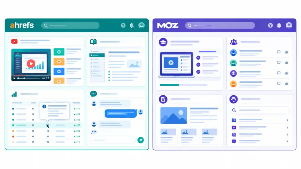 Ahrefs vs Moz: Customer Support and Resources
