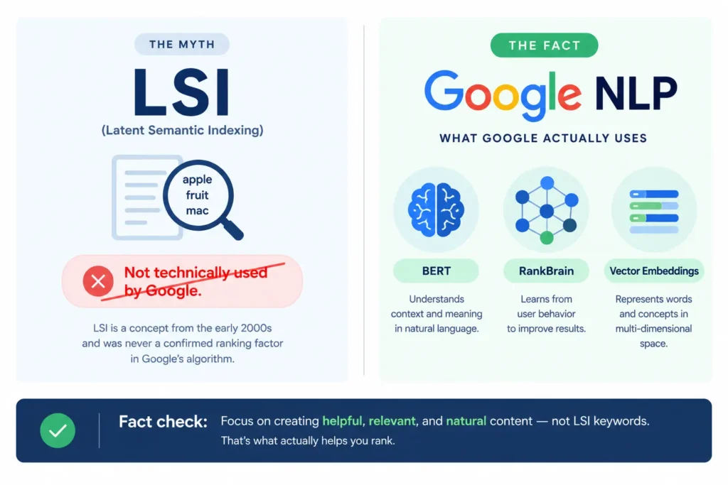 Does Google Actually Use LSI Keywords?