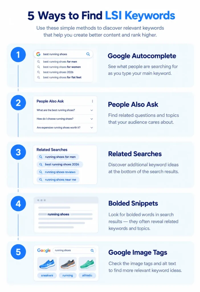 How to Find LSI Keywords (Free Methods)