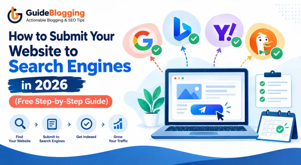 How to Submit Your Website to Search Engines in 2026 (Free Step-by-Step Guide)