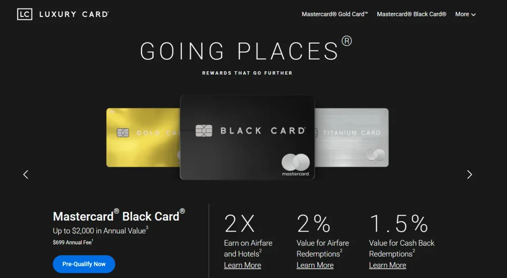 Luxury Card