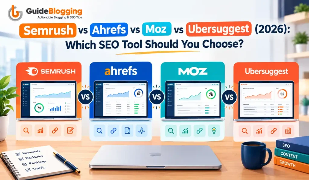 Semrush vs Ahrefs vs Moz vs Ubersuggest