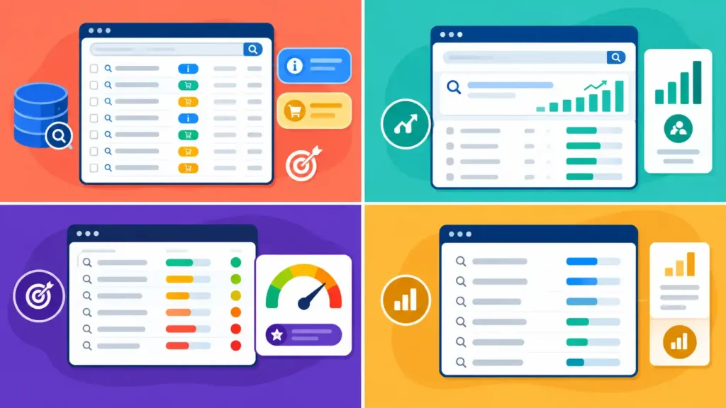 Semrush vs Ahrefs vs Moz vs Ubersuggest: Keyword Research Comparison