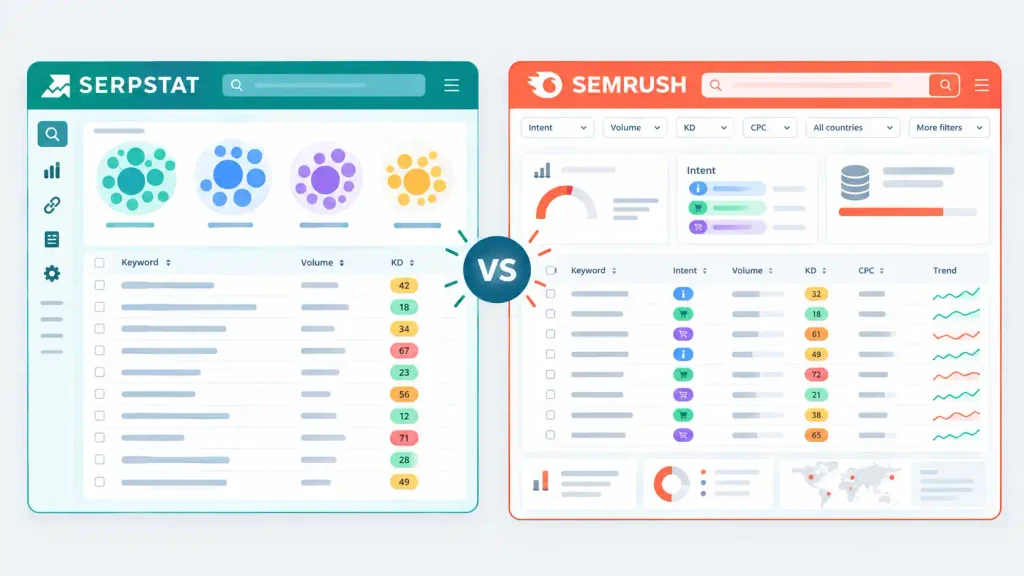 Serpstat vs Semrush for Keyword Research