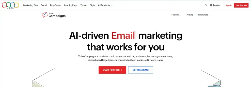 Zoho Campaigns