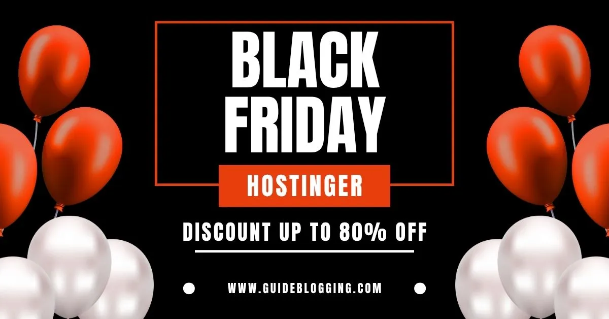 Hostinger Black Friday 2026 80% OFF